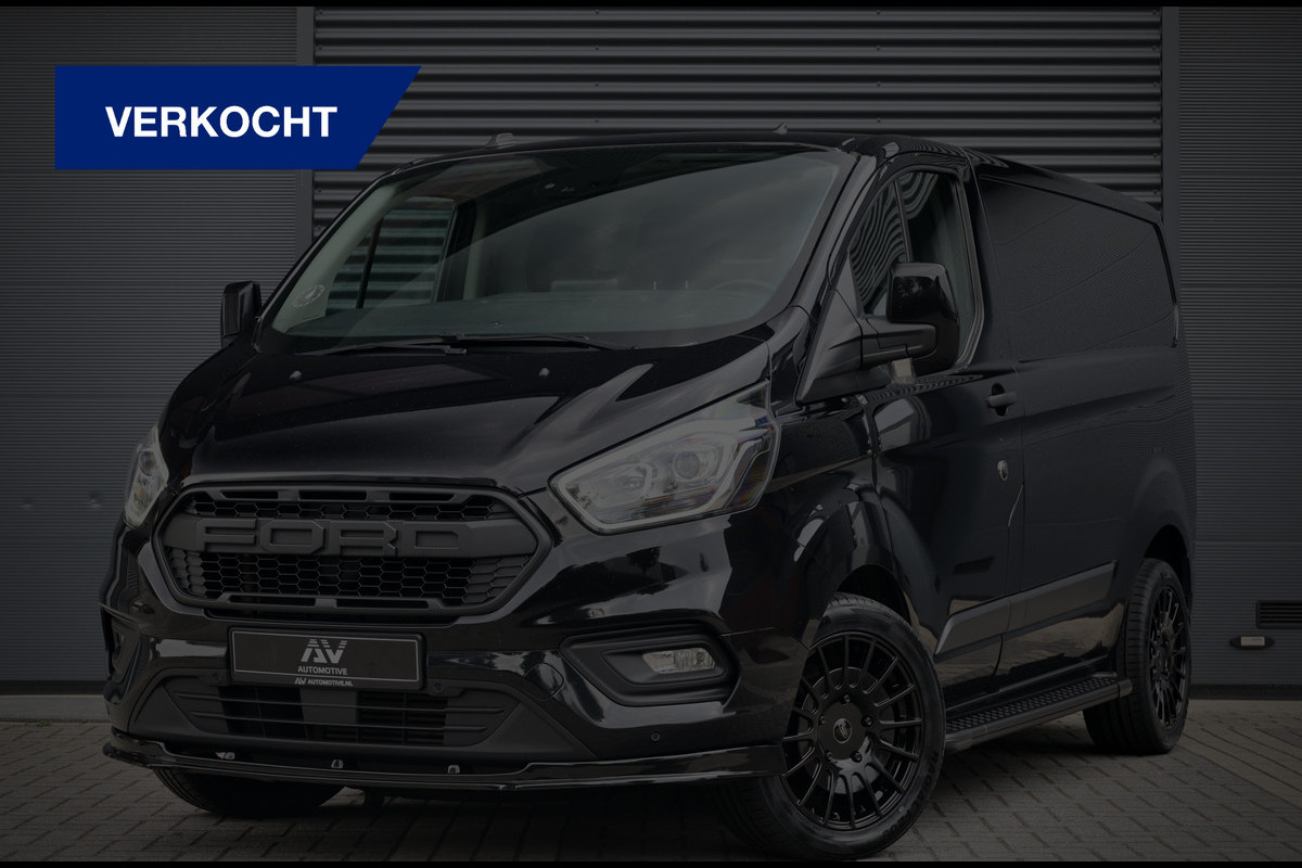 Ford Transit Custom 300 2.0 TDCI 170PK Limited | ACC | Bi-Xenon | Camera | CarPlay | Navigatie | Raptor Edition | Standkachel | Stoelverwarming | Trekhaak | 3-Zitter | Nieuwe APK | Onderhoudsbeurt