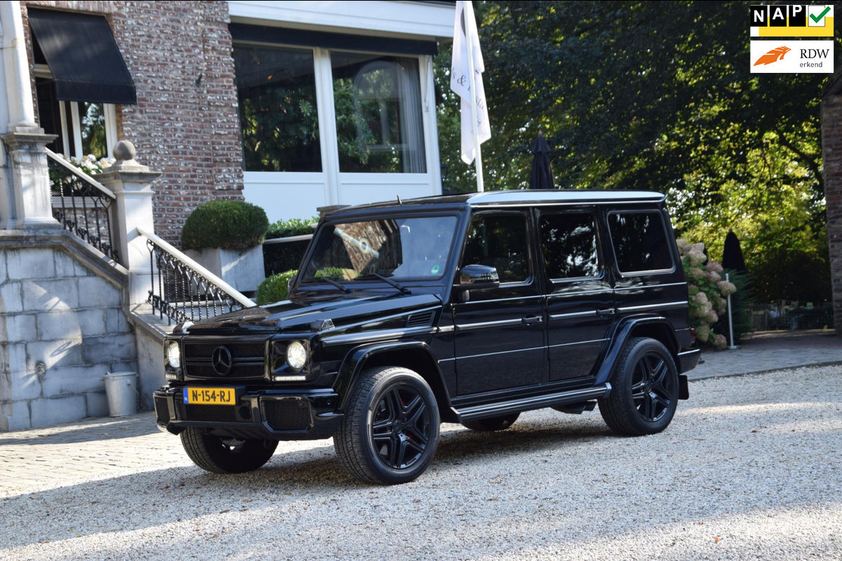 Mercedes-Benz G-Klasse AMG 63 Edition 463 V8 Navi|Leder|DVD Schermen|Dealer onderhouden!|571pk!!|