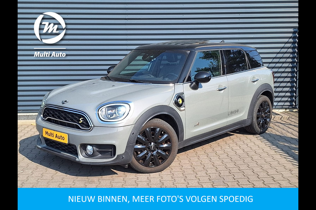 MINI Countryman 2.0 Cooper S E ALL4 Plug In Hybrid | PHEV | Panodak | Adaptive Cruise |  Camera | Apple Carplay | Lederen Sportstoelen Verwarmd | Keyless |