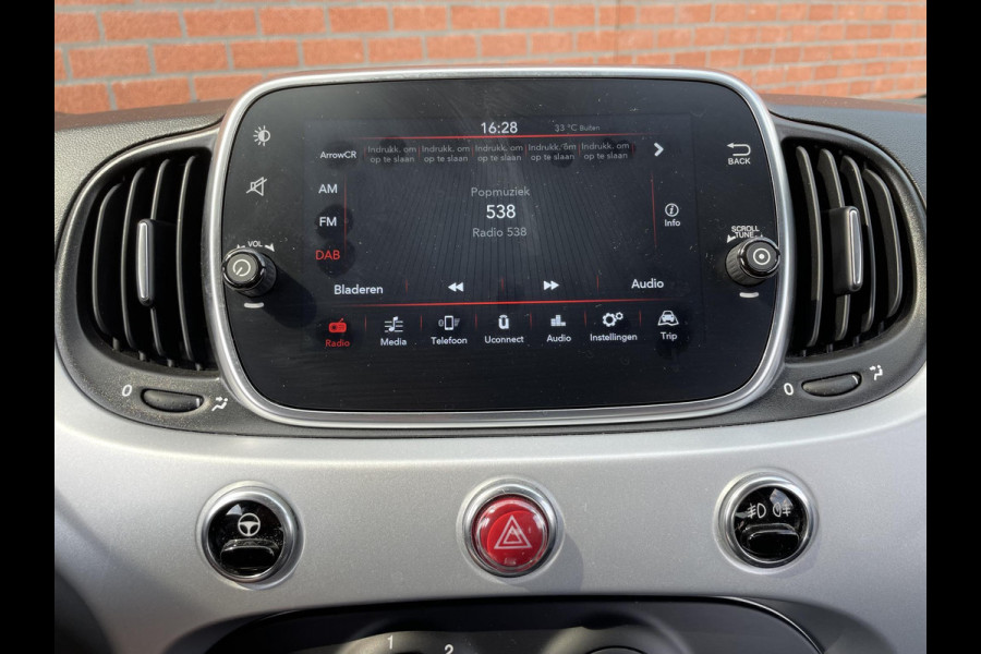 Fiat 500 1.0 69pk Hybrid Connect | Navigatie | Apple Carplay / Android Auto | Cruise Control | Airco | Lichtmetalen Velgen