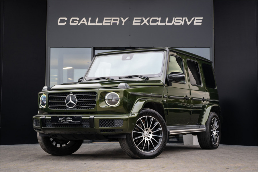 Mercedes-Benz G-Klasse G500 ///AMG - Olive Green l Panorama l Burmester + l Designo