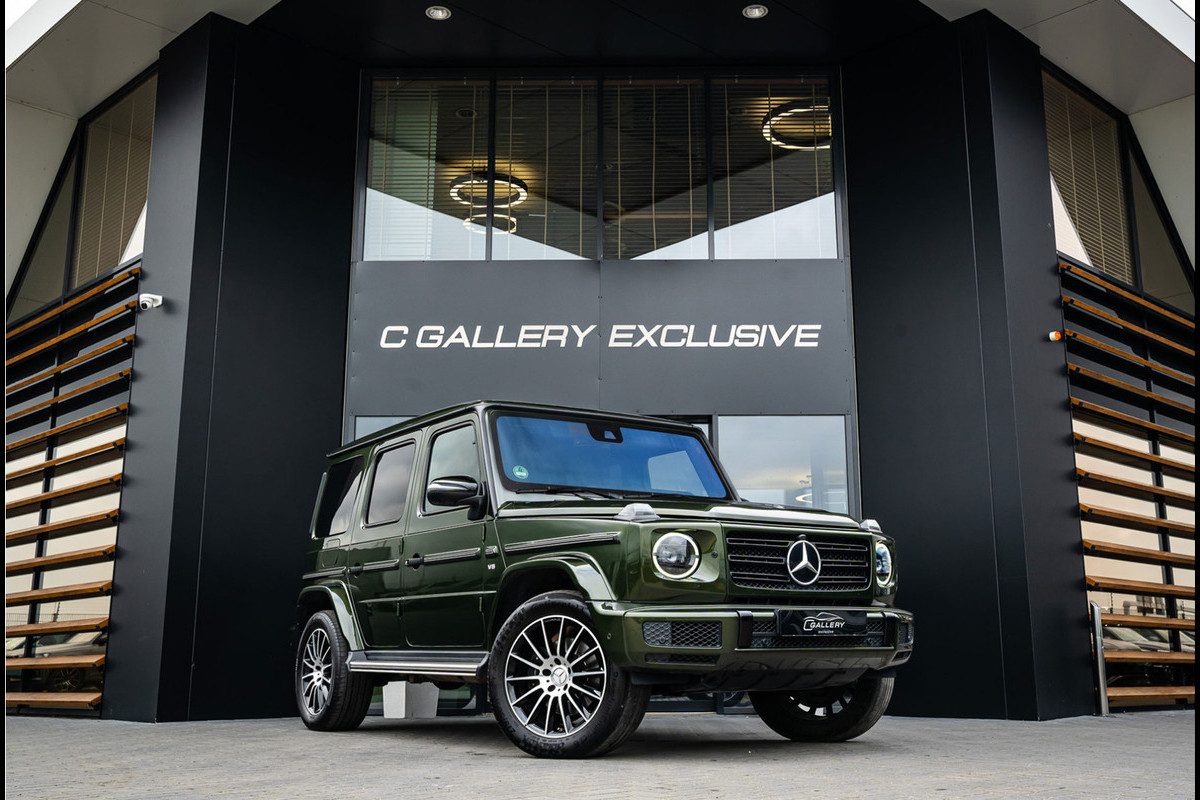 Mercedes-Benz G-Klasse G500 ///AMG - Olive Green l Panorama l Burmester + l Designo