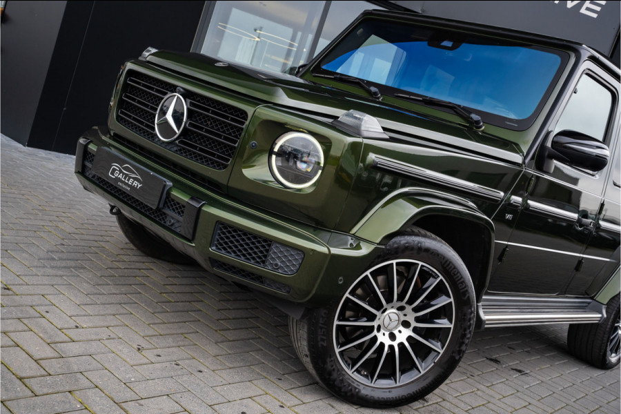 Mercedes-Benz G-Klasse G500 ///AMG - Olive Green l Panorama l Burmester + l Designo