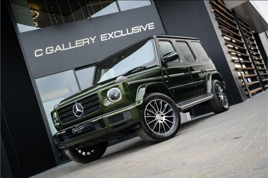 Mercedes-Benz G-Klasse G500 ///AMG - Olive Green l Panorama l Burmester + l Designo