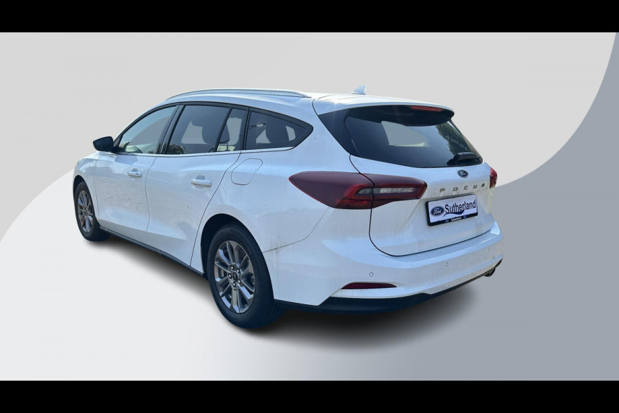 Ford FOCUS Wagon 1.0 EcoBoost Hybrid Titanium SCI 125pk | Ford Voorraad Winterpack | Frozen White | SYNC4 | Apple carplay | Android Auto