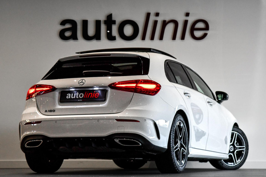 Mercedes-Benz A-Klasse 180 AMG Night ed. BTW. Pano, Keyless, Camera, Sfeer!