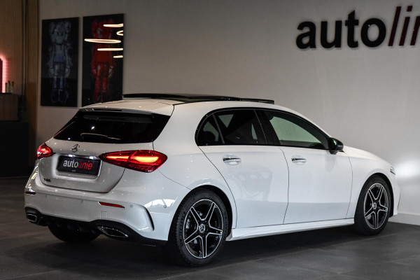 Mercedes-Benz A-Klasse 180 AMG Night ed. BTW. Pano, Keyless, Camera, Sfeer!