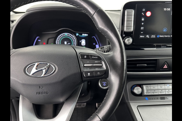 Hyundai Kona EV Premium 64 kWh (INCL-BTW) *VOLLEDER | HEAD-UP | FULL-LED | NAVI-FULLMAP | DAB | ADAPTIVE-CRUISE | KRELL-AUDIO | KEYLESS | CAMERA | BLIND-SPOT | LANE-ASSIST | VIRTUAL-COCKPIT | TOWBAR | COMFORT-SEATS | 17"AL