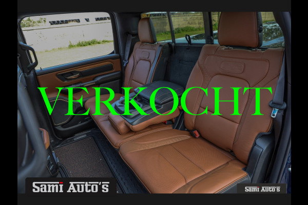 Dodge Ram 1500 LONGHORN BLACK OPS | ALL-IN PRIJS | HUD & VIRTUAL | PRIJS MET LPG + HEAD UP ADG + DEKSEL + PANORAMADAK GWJ + LUCHTVERING SE CREW CAB | DUBBELE CABINE | 5,7L V8 HEMI 402 PK 4X4 | 5 PERSOONS | GRIJSKENTEKEN | VOORRAAD NR 2184 - 4966