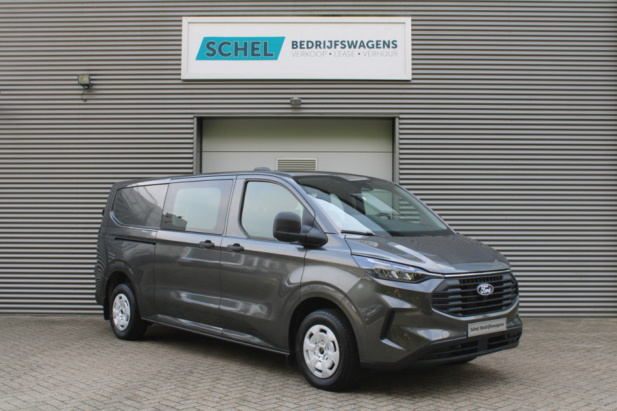 Ford Transit Custom 320 2.0 TDCI L2H1 Trend DC 136pk - Carplay - Android - Camera - Verwarmd stuur - Trekhaak - LED koplampen - Stoelverwarming - Ri