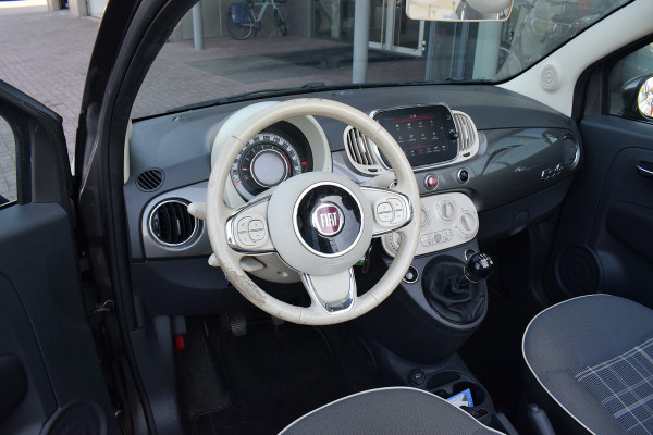 Fiat 500C 0.9 TwinAir Turbo Lounge | Cabrio | Half Leer | Navi | Cruise