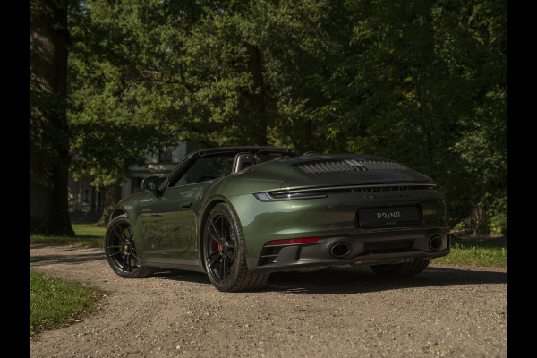 Porsche 911 Cabrio 992 Carrera 4 GTS | PTS Oak Green | SportDesign | Full Xpell PPF | 1e eigenaar