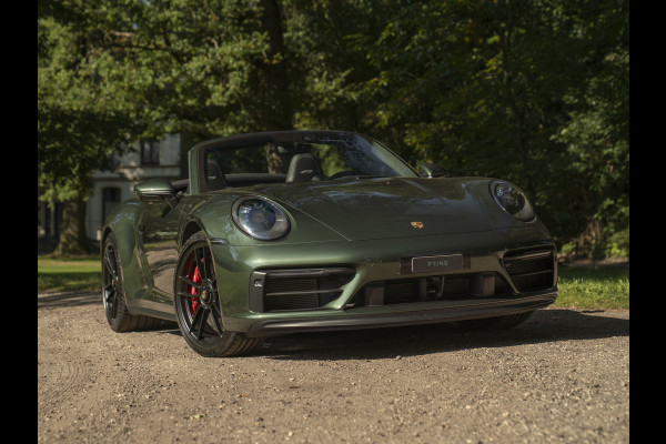 Porsche 911 Cabrio 992 Carrera 4 GTS | PTS Oak Green | SportDesign | Full Xpell PPF | 1e eigenaar