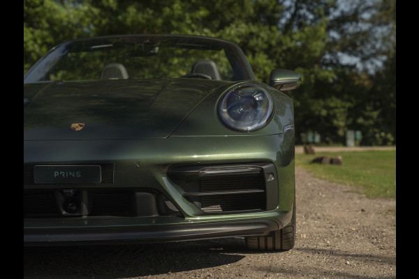 Porsche 911 Cabrio 992 Carrera 4 GTS | PTS Oak Green | SportDesign | Full Xpell PPF | 1e eigenaar