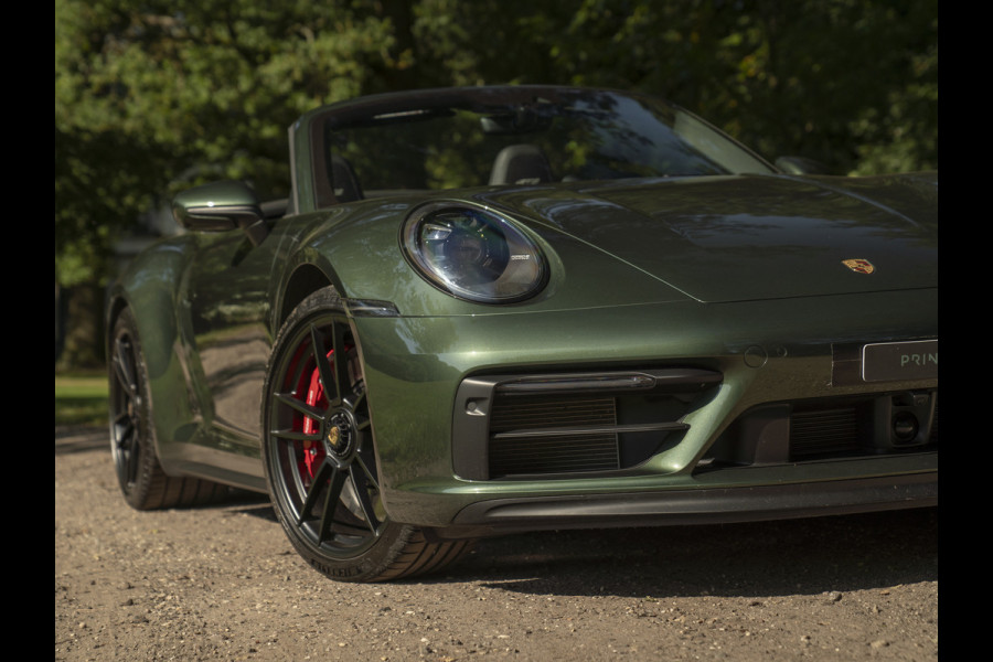 Porsche 911 Cabrio 992 Carrera 4 GTS | PTS Oak Green | SportDesign | Full Xpell PPF | 1e eigenaar