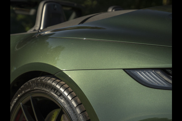 Porsche 911 Cabrio 992 Carrera 4 GTS | PTS Oak Green | SportDesign | Full Xpell PPF | 1e eigenaar