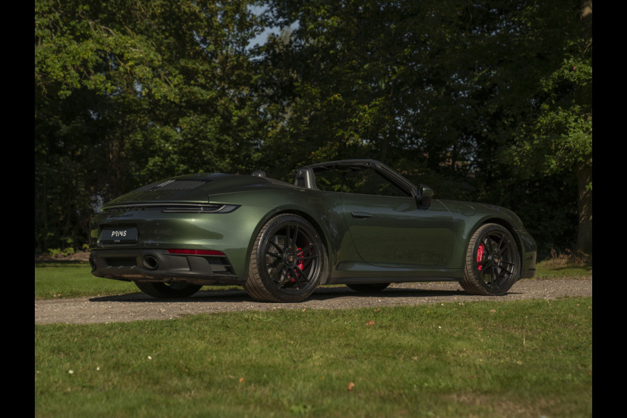 Porsche 911 Cabrio 992 Carrera 4 GTS | PTS Oak Green | SportDesign | Full Xpell PPF | 1e eigenaar