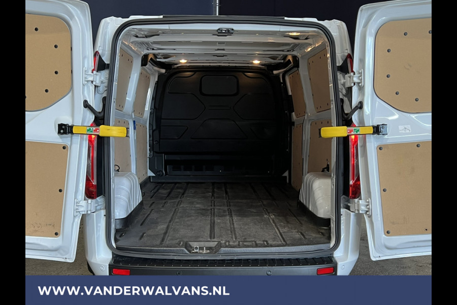 Ford Transit Custom 2.0 TDCI 131pk L2H1 Euro6 Airco | Apple Carplay | LED | Cruisecontrol Android Auto, Stoelverwarming, Verwarmde voorruit, Parkeersensoren, Bijrijdersbank, 2800kg trekvermogen