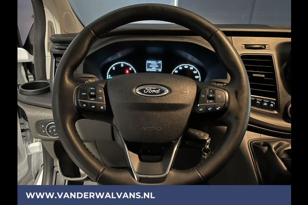 Ford Transit Custom 2.0 TDCI 131pk L2H1 Euro6 Airco | Apple Carplay | LED | Cruisecontrol Android Auto, Stoelverwarming, Verwarmde voorruit, Parkeersensoren, Bijrijdersbank, 2800kg trekvermogen