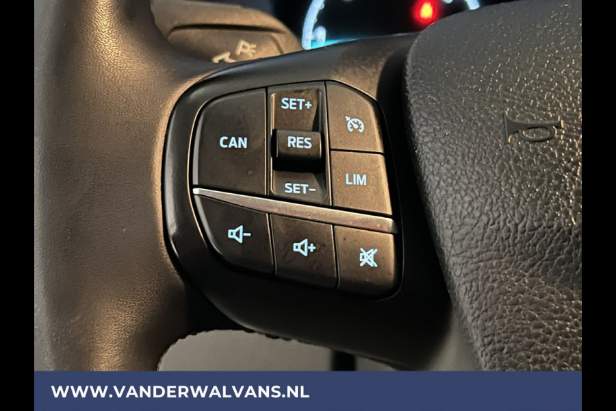 Ford Transit Custom 2.0 TDCI 131pk L2H1 Euro6 Airco | Apple Carplay | LED | Cruisecontrol Android Auto, Stoelverwarming, Verwarmde voorruit, Parkeersensoren, Bijrijdersbank, 2800kg trekvermogen