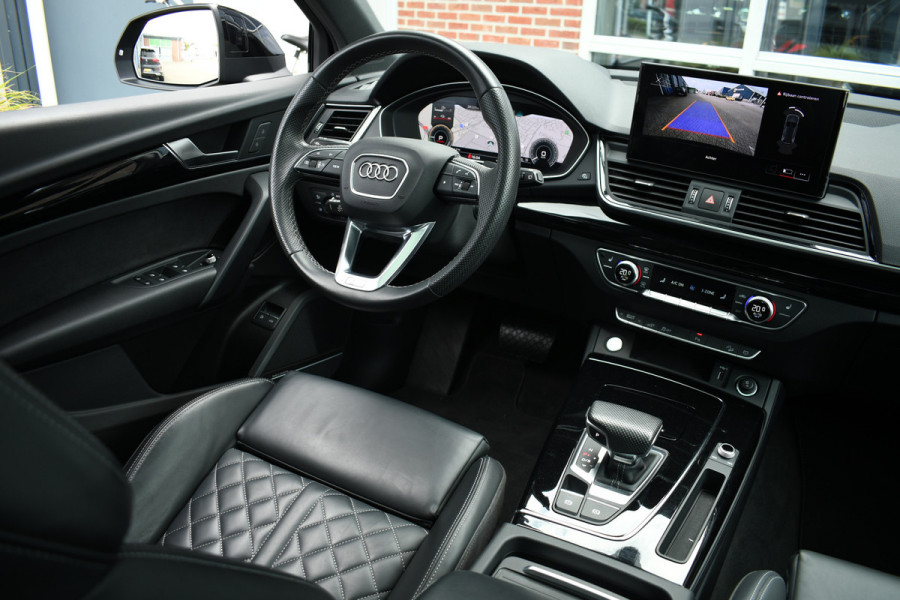 Audi Q5 55 TFSI e S-edition Pano Luchtv Trekh HUD ACC B&O Ruitstiksel