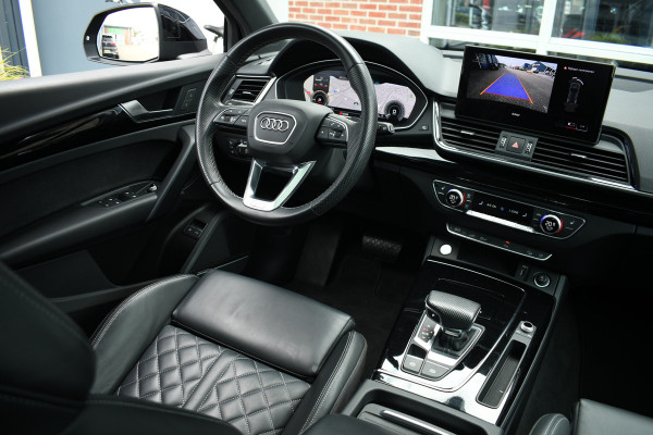 Audi Q5 55 TFSI e S-edition Pano Luchtv Trekh HUD ACC B&O Ruitstiksel