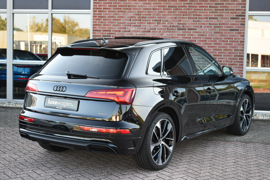 Audi Q5 55 TFSI e S-edition Pano Luchtv Trekh HUD ACC B&O Ruitstiksel