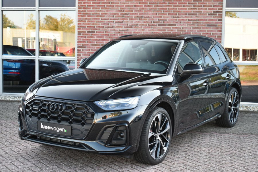 Audi Q5 55 TFSI e S-edition Pano Luchtv Trekh HUD ACC B&O Ruitstiksel