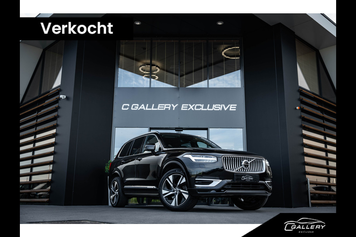 Volvo XC90 2.0 T8 Recharge AWD Inscription 7P - Panorama l Luchtvering | HUD l Trekhaak l 360 cam