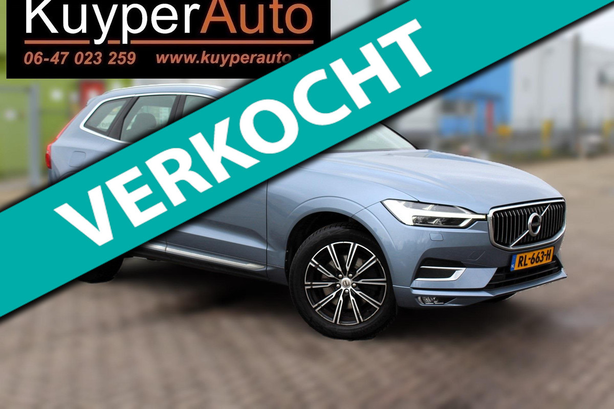 Volvo XC60 2.0 D4 AWD Inscription AUTOMAAT LEDER PANO CAMERA DEALER ONDERH CLIMA NAVI ETC