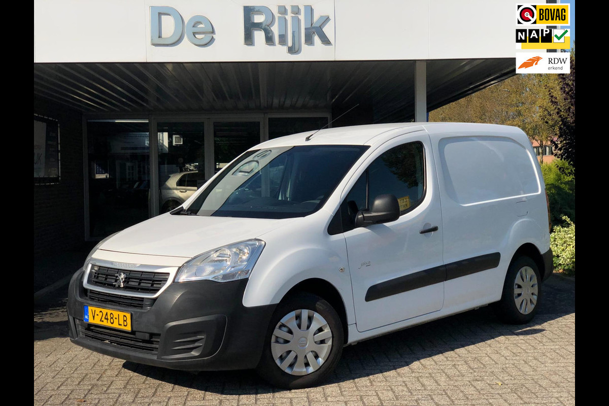 Peugeot Partner 120 1.6 BlueHDi 75 L1 Profit+ | Airco, Cruise, El. Ramen, Bluetooth/AUX | Financial lease mogelijkheden! |