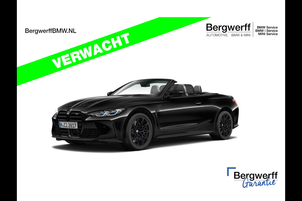 BMW 4 Serie Cabrio M4 xDrive Competition - Widescreen - Stoelventilatie - Driving Ass Prof