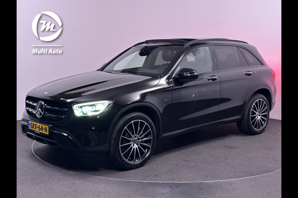 Mercedes-Benz GLC 300e 4MATIC Premium Plug In Hybrid 320pk Dealer O.H PHEV | Panodak | Adaptive Cruise | Lederen Sportstoelen Memory | 20" AMG L.M | Multibeam LED | Burmester | 360 Camera | Head Up | Apple Carplay |