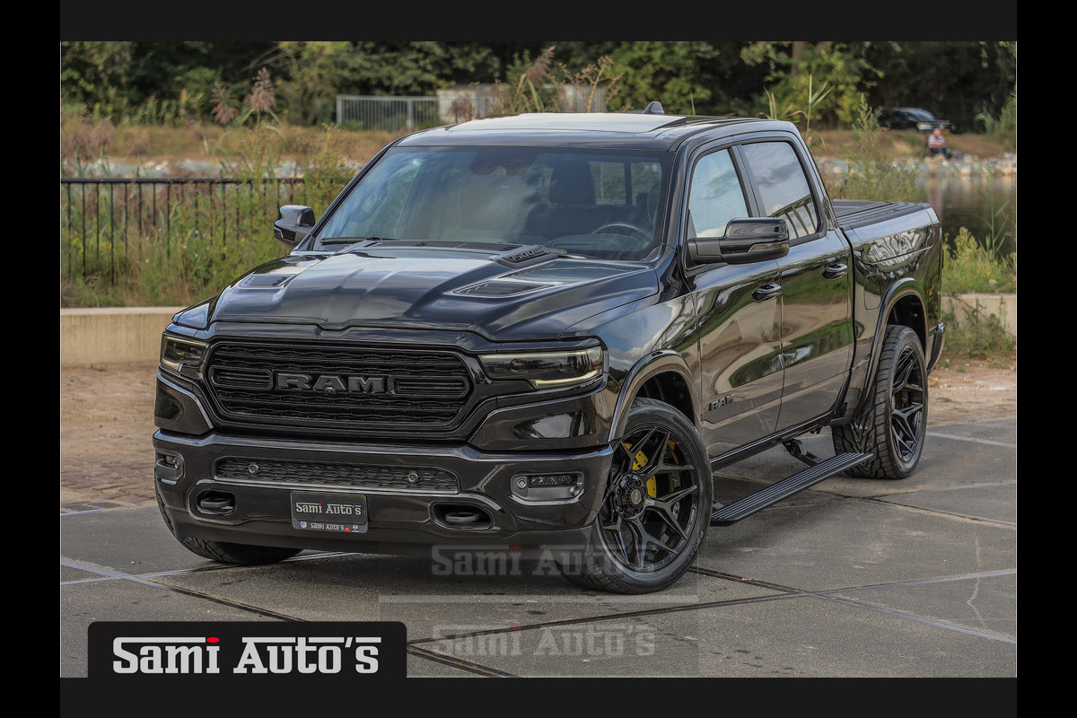 Dodge Ram 1500 LIMITED | MWK | VIRTUAL | 2024 | LPG | XB9 | HUD ADG | SER LUCHTVERING | MEEST VOLLE UITVOERING | NIGHT EDITION| 5.7 V8 HEMI 402PK | CREW CAB | DUBBELE CABINE | DC | 5 PERSOONS | GRIJSKENTEKEN BEDRIJFS AUTO | VOORRAAD NUMMER 2128 - 4612 | TOP DEAL !! MEEST LUXE SPORT UITVOERING !