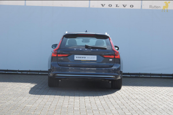 Volvo V90 T6 350PK Automaat Recharge AWD Plus Bright / Adpatieve cruise control/ BLIS/ Elektrische stoelen/ Harman Kardon audio/ Stoel en stuurwielverwarming/ Parkeersensoren met camera