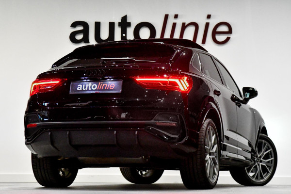 Audi Q3 Sportback 45 TFSI e S-Line. Pano, ACC, Keyless, Dodeh, B&O, Sfeer, Matrix, 20'', Camera, CarPlay, Trekhaak!