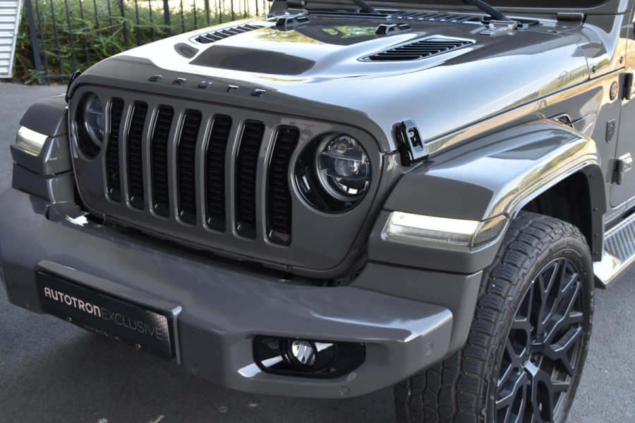 Jeep Wrangler Brute Richmond 2.0T Custom Skyview | 22" | VINTAGE LEATHER | REMOVABLE HARDTOP | LED KOPLAMPEN | STUUR/STOELVERWARMING | PRIVACY