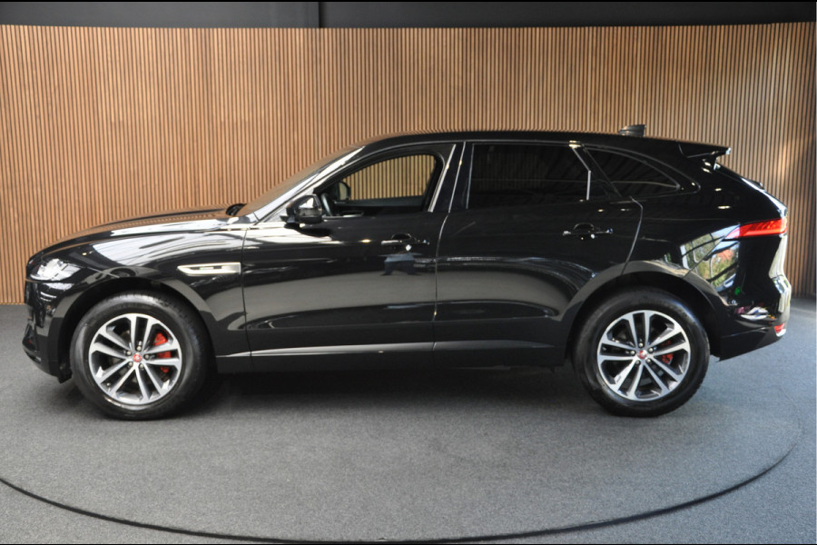 Jaguar F-Pace 2.0d AWD R-Sport Leer Navi Elektr. achterklep Camera PDC Alcantara b. hemel PDC LED LM velgen Climate Afneembaar trekhaak