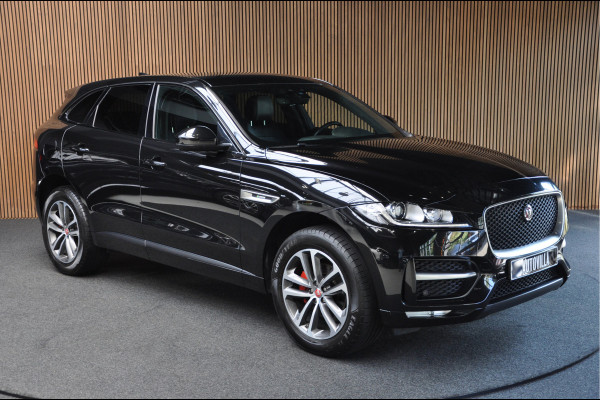 Jaguar F-Pace 2.0d AWD R-Sport Leer Navi Elektr. achterklep Camera PDC Alcantara b. hemel PDC LED LM velgen Climate Afneembaar trekhaak