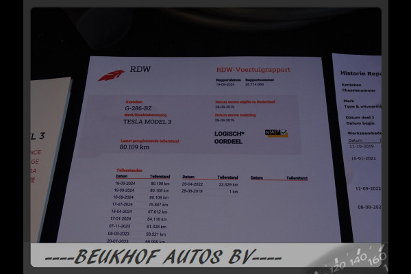 Tesla Model 3 Standard RWD Plus 325pk Pano Leer Autopilot