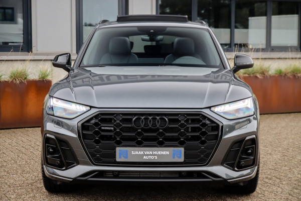 Audi Q5 55 TFSI e Quattro Competition S Edition S-Line 367pk Automaat|Luchtvering|Panoramadak|Virtual Cockpit|OLED Matrix|Trekhaak