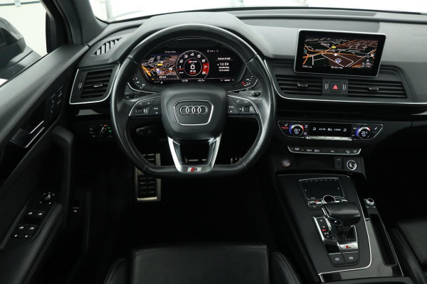 Audi Q5 3.0 TFSI quattro Pro Line Plus | Panoramadak | Trekhaak | Leder | Carplay | Stoelverwarming | Matrix LED | DAB | Virtual Cockpit | Keyless | Navigatie