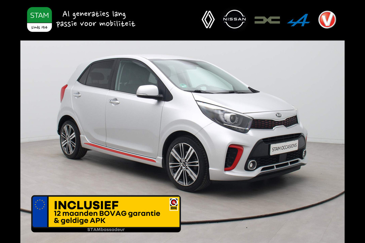 Kia Picanto 100pk T-GDI GT-Line Camera | Cruise | Climate | Navi | Stoel/-Stuur verw.