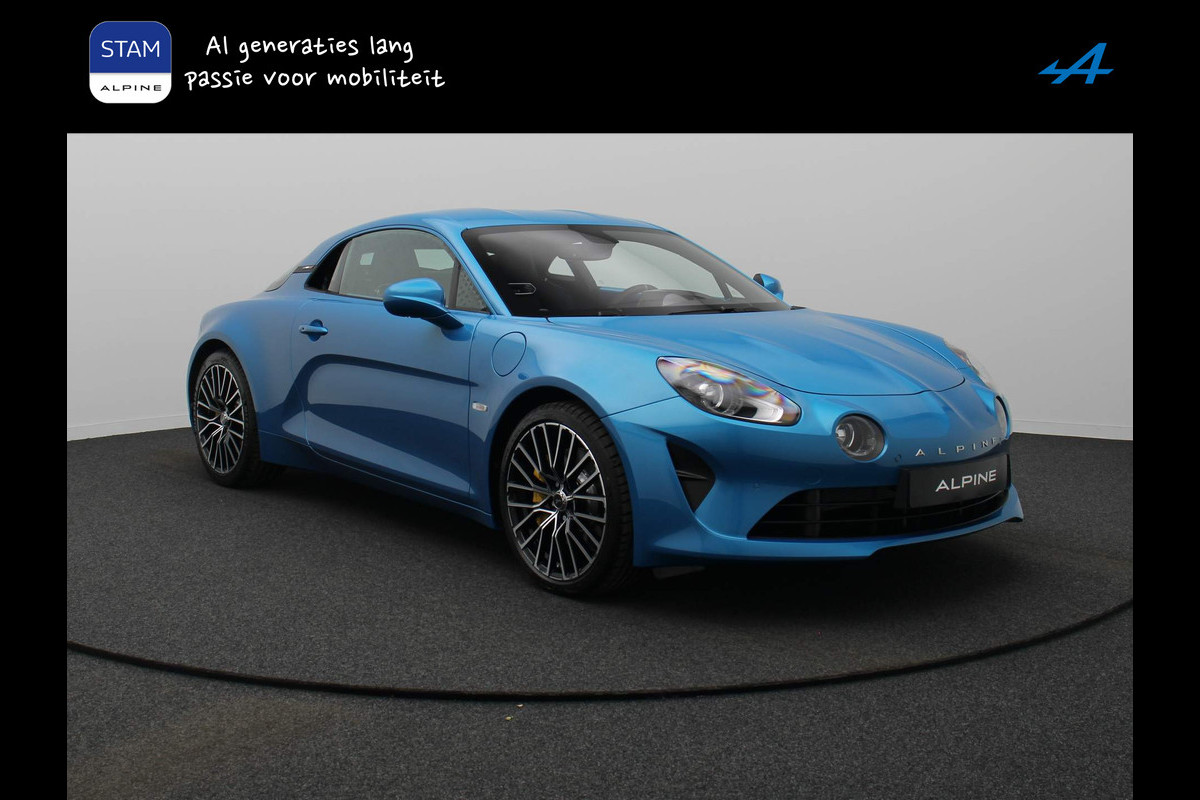 ALPINE A110 GT Alpine Atelier 300pk Turbo  (1 van 110) NIEUW | Focal Premium | Stoelverwarming | 18" Velgen Noir Diamantée