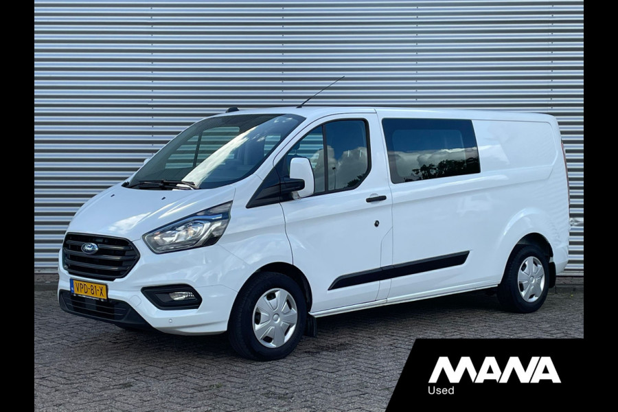 Ford Transit Custom 340 2.0 TDCI L2H1 Trend DC Airco Navigatie LED Multifunctioneel stuurwiel Trekhaak Bluetooth Sensoren Cruise