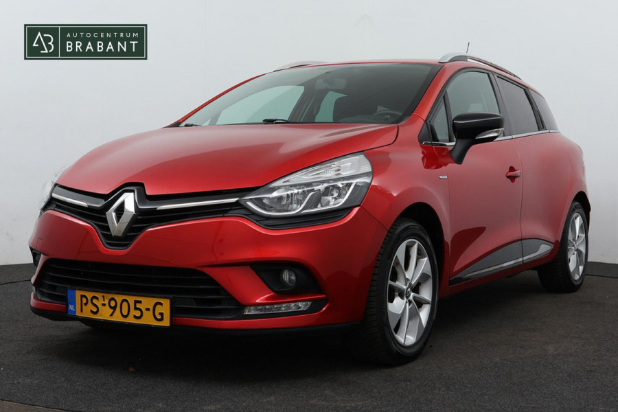 Renault Clio Estate 0.9 TCe Limited(NL-auto, Dealer OnderH, Navigatie, Airco, Parkeersensoren, Cruise Con, Etc)