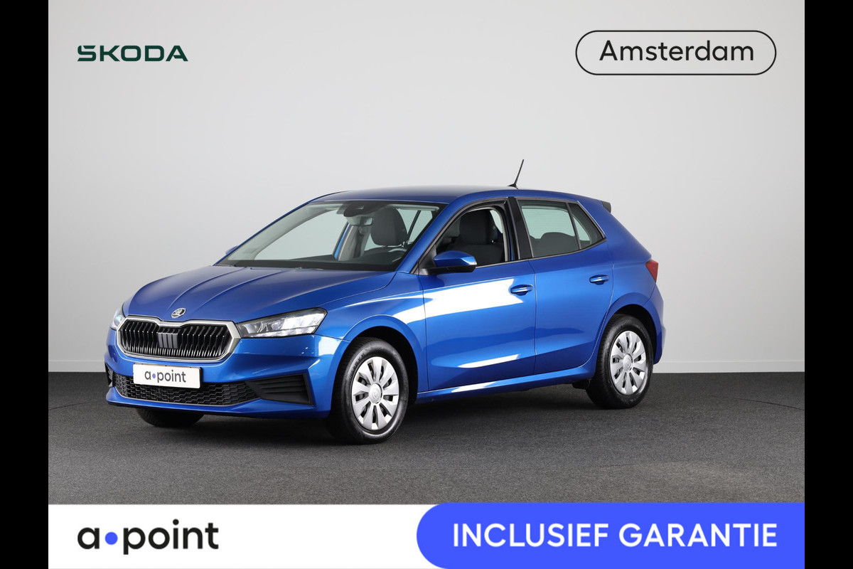 Škoda Fabia 1.0 TSI Ambition 95 pk | Verlengde garantie | Navigatie via App | Parkeersensoren achter | Autom. airco | Adaptieve cruise control |