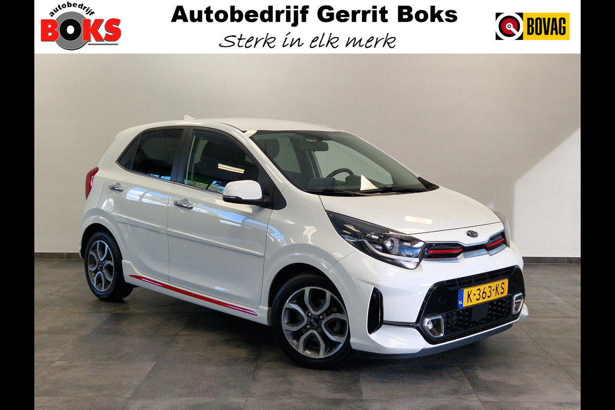 Kia Picanto 1.0 DPi GT-Line Navigatie, Leder interieur. LMV, dealer onderhouden, 2 jaar garantie mogelijk* (vraag naar de voorwaarden)