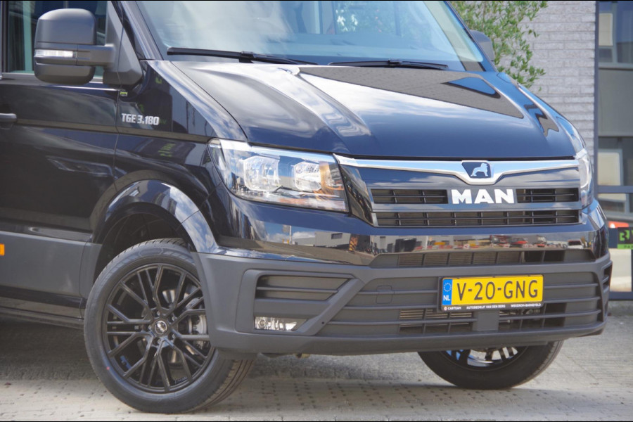 MAN TGE 35 2.0 L3H3 NIEUW 177PK AUT. CAMERA, TREKHAAK 3T, CRUISE, AIRCO, APPLE CARPLAY, PDC,