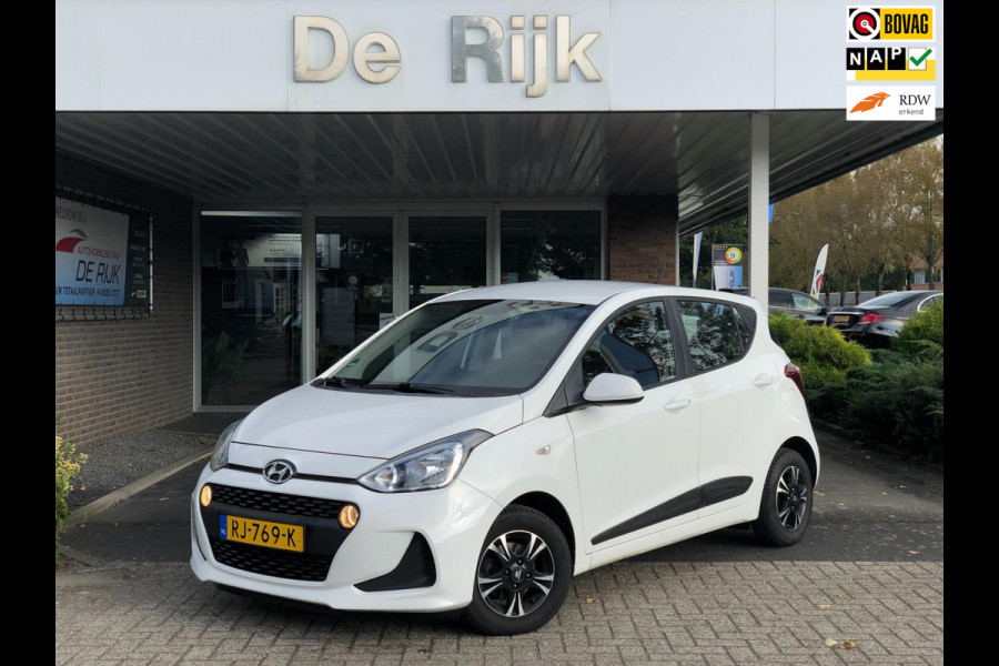 Hyundai i10 1.0i Comfort | Airco, Cruise, PDC, 13'' LMV, El. Ramen/Spiegels, Start-stop | Dealeronderhouden | 1e Eigenaar | NAP |